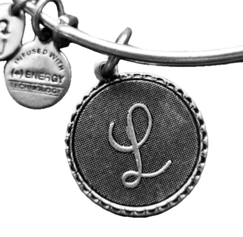 Alex and Ani - “L” Initial Bangle Bracelet