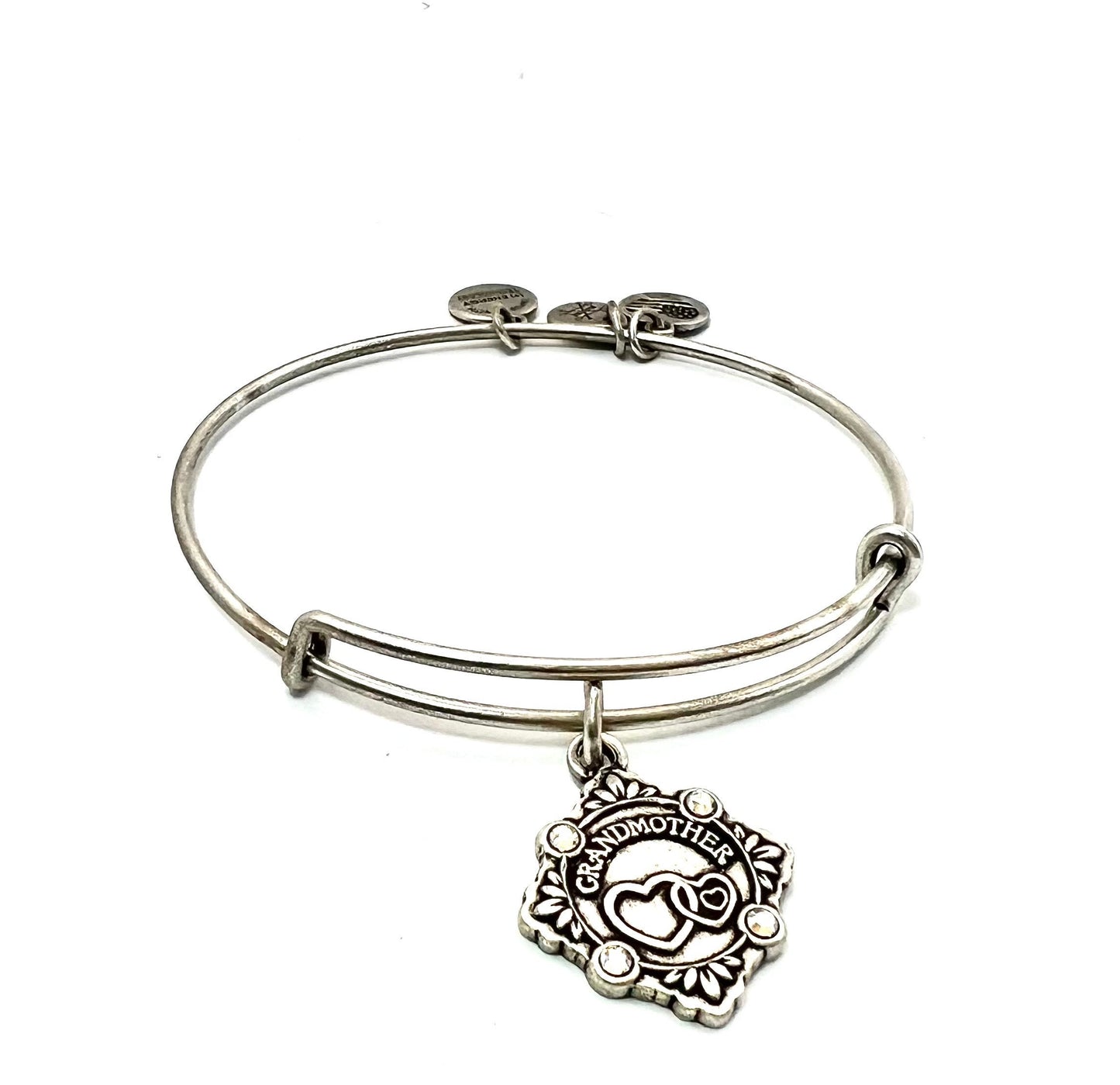 Alex and Ani - Because I Love You Grandmother III Charm Bangle Bracelet