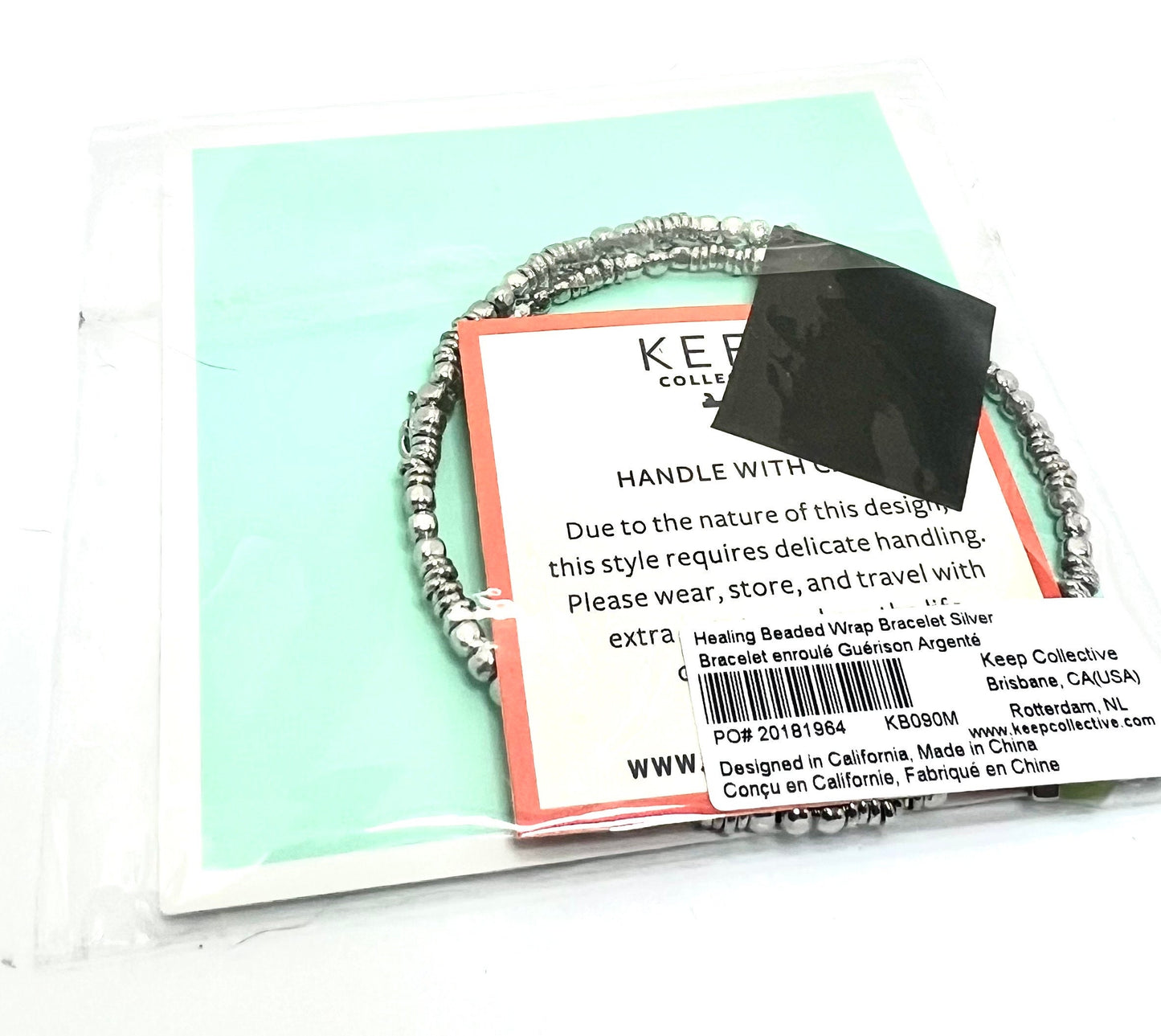 Keep Collective - Healing Beaded Wrap Bangle Bracelet