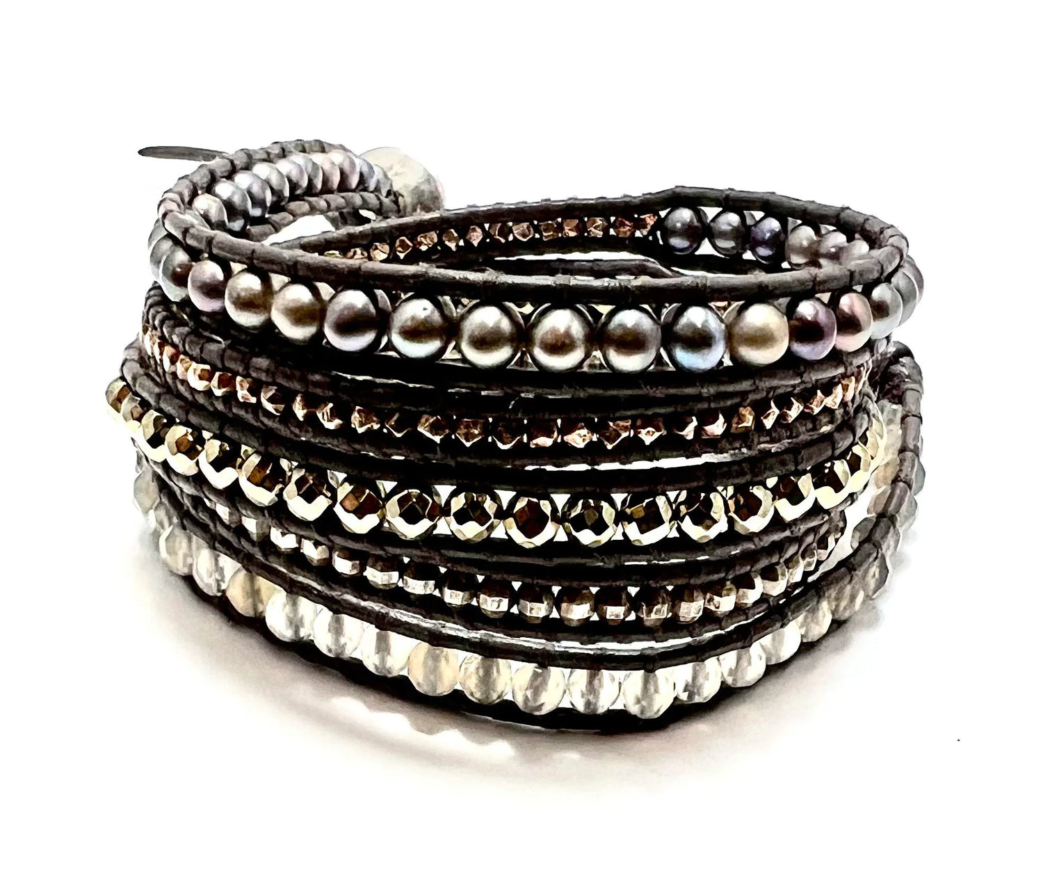 Beaded and Wrap Bracelets