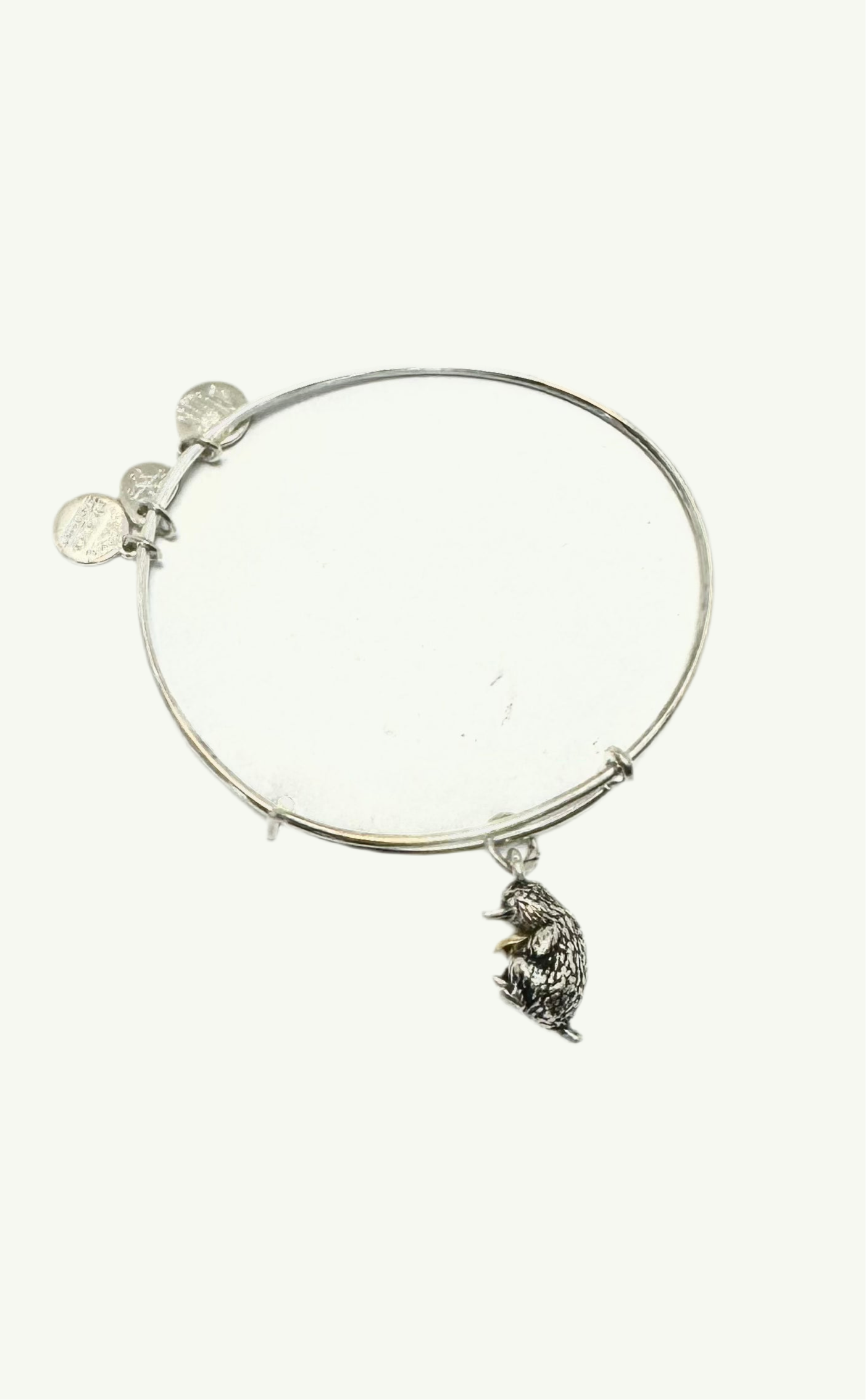 Alex and Ani - Platypus Rafaelian Gold & Silver Two Tone Bangle Bracelet