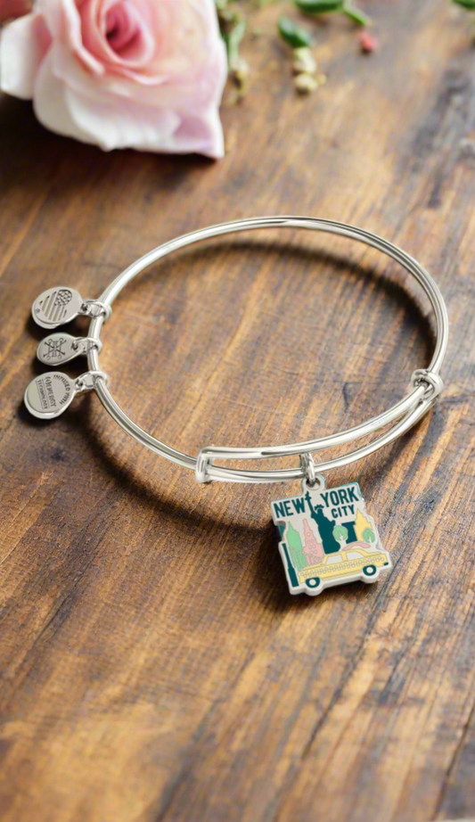 Alex and Ani - Places We Love New York City Charm Bangle Bracelet