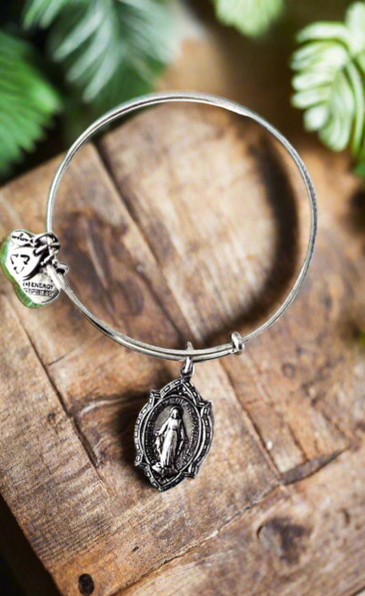 Alex and Ani - Mother Mary Charm Bangle