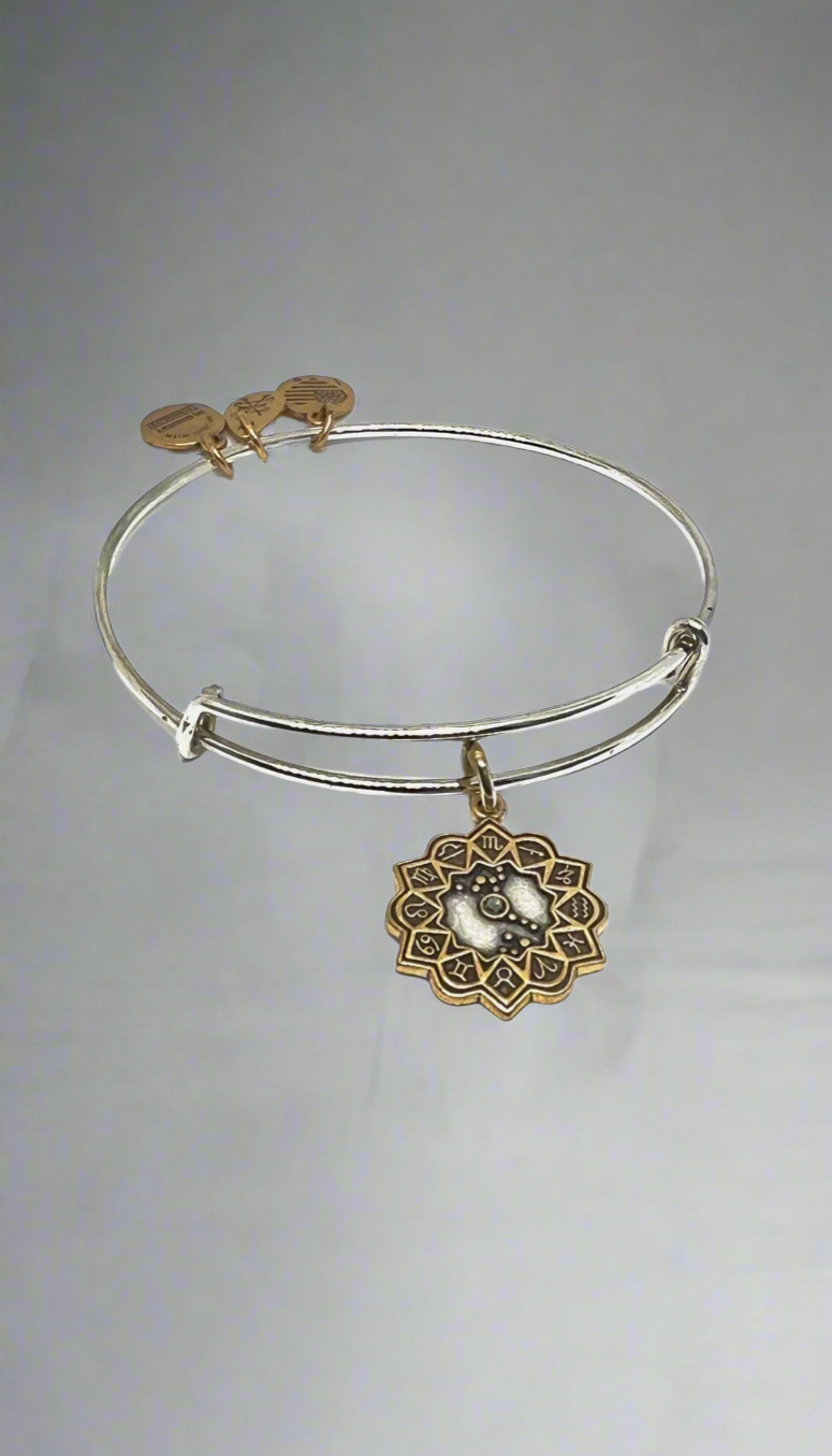 Alex and Ani - Scorpio, 10/23-11/21 Zodiac Charm Bangle Rafaelian Silver, 2 Styles