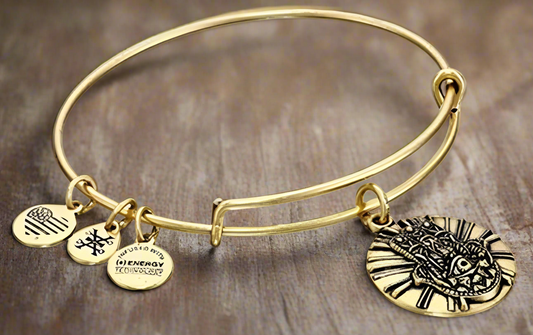 Alex and Ani - Hand Of Fatima II, Rafaelian Gold/Silver®