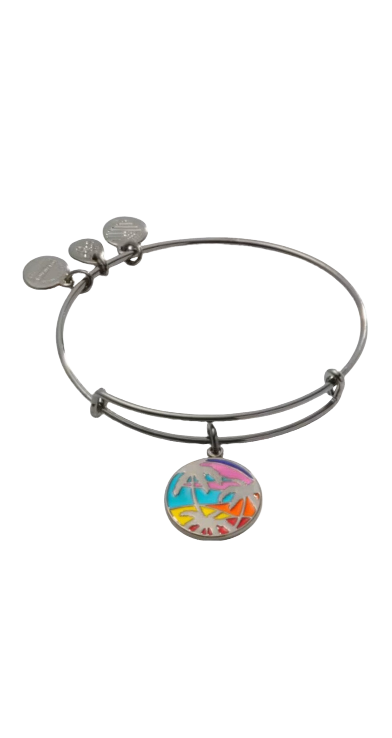 Alex and Ani - Carribean Palm Trees Charm Bangle Bracelet