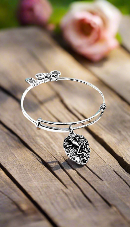Alex and Ani - Tree Frog Charm Bangle Bracelet