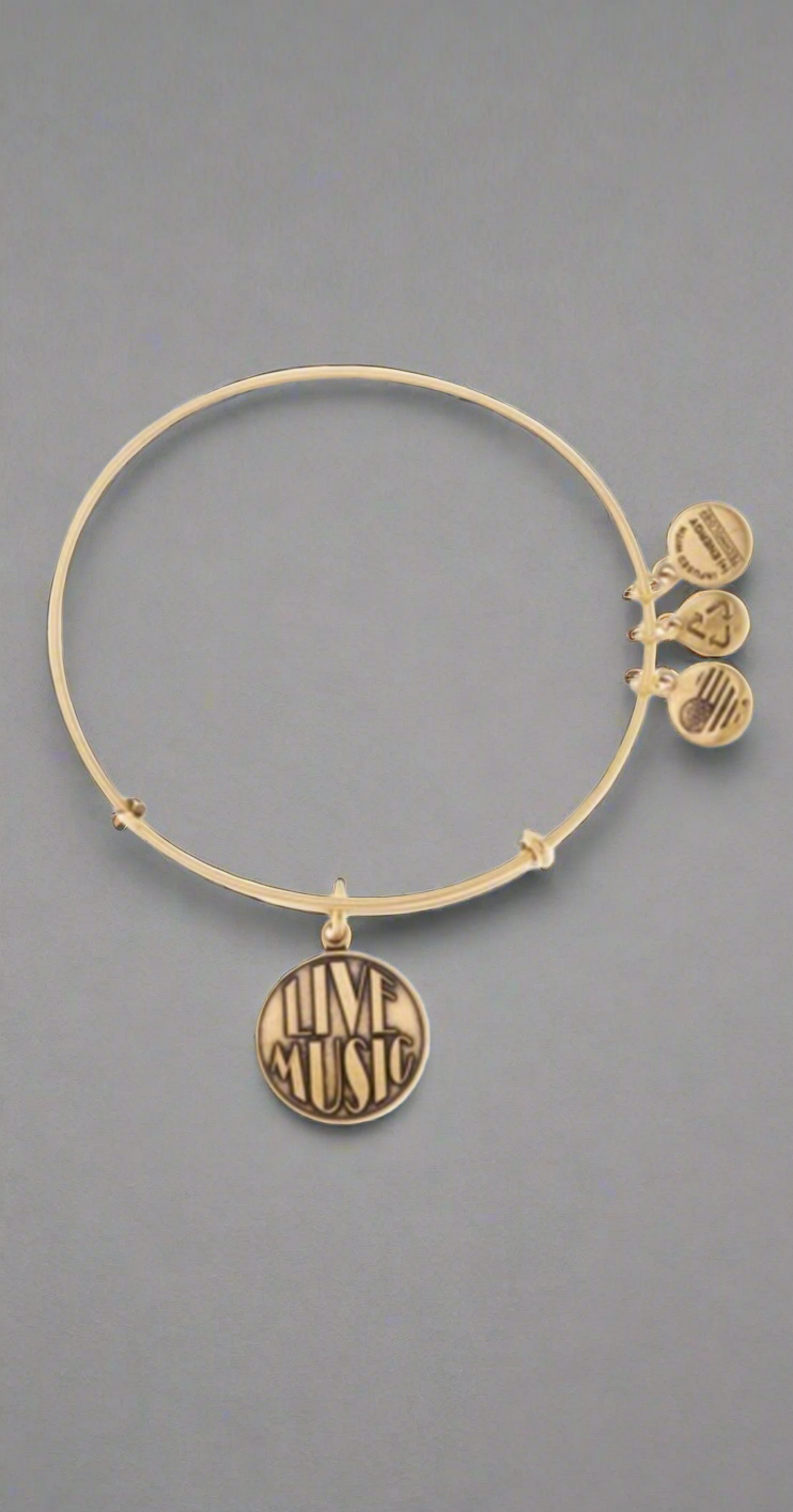 Alex and Ani - Live Music Charm Bracelet Bangle