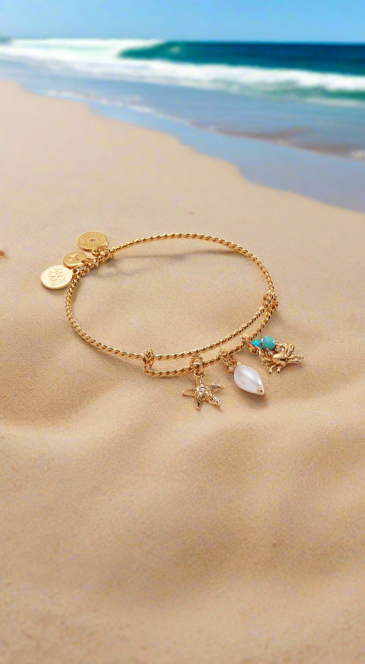 Alex and Ani – Seaside Charm Bangle Bracelet