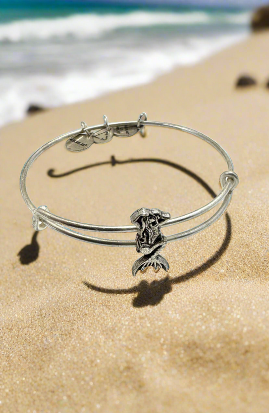 Alex and Ani - Mermaid - Mistress of the Sea Slider Charm Bangle Bracelet