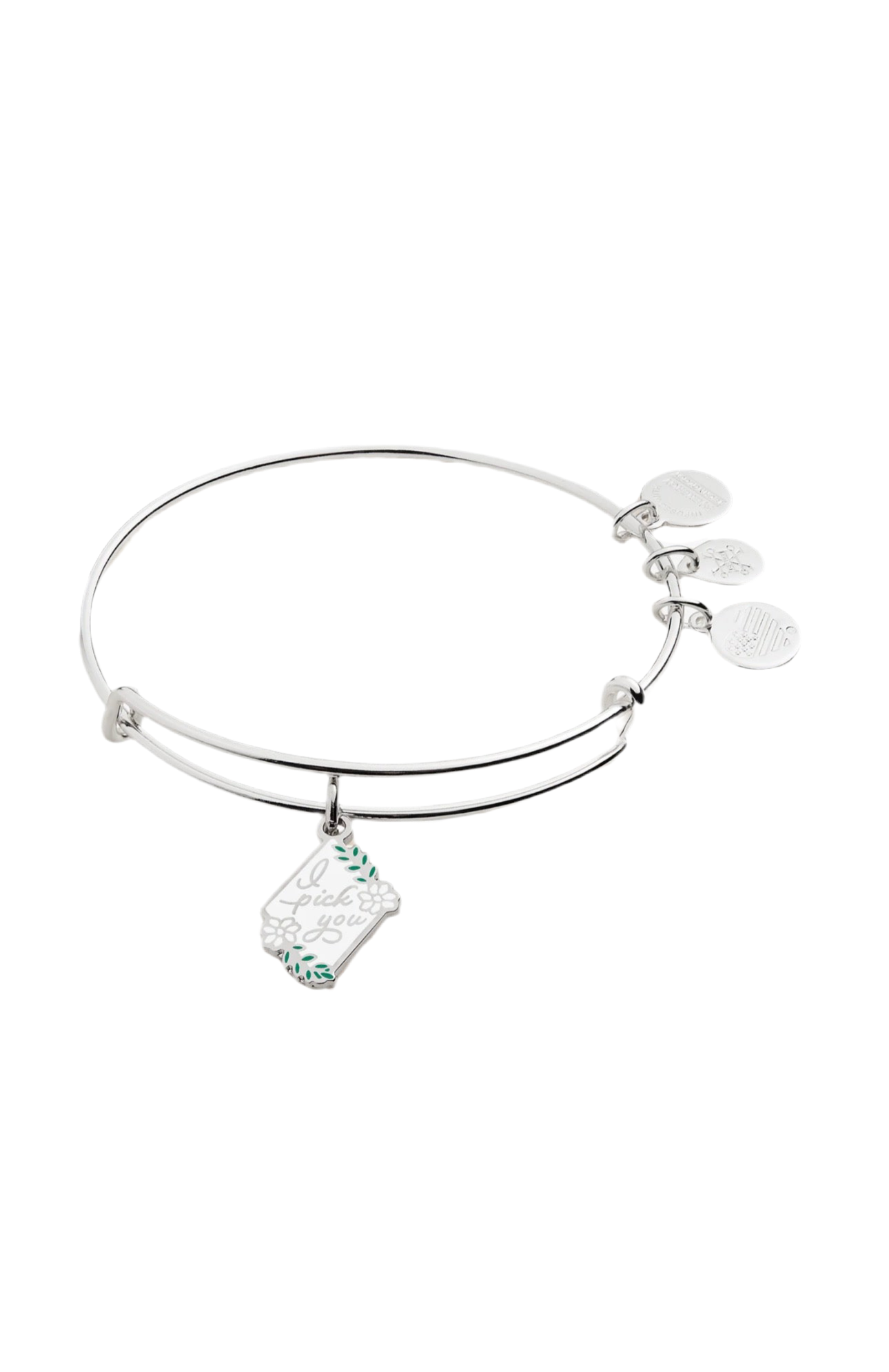 Alex and Ani - I Pick You Charm Bangle Bracelet