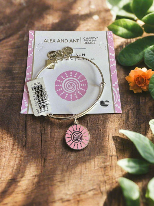 Alex and Ani - Spiral Sun Charm Bangle Bracelet