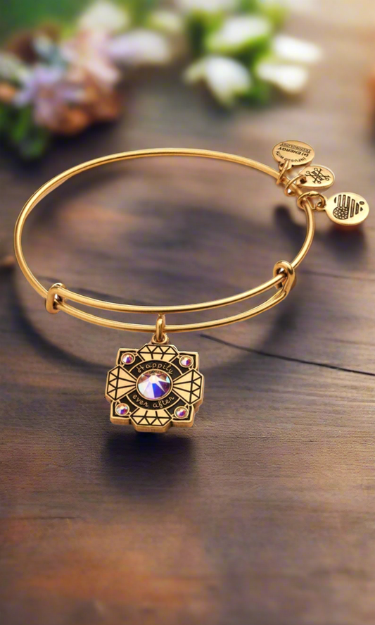 Alex and Ani - Bride Charm Bangle Bracelet
