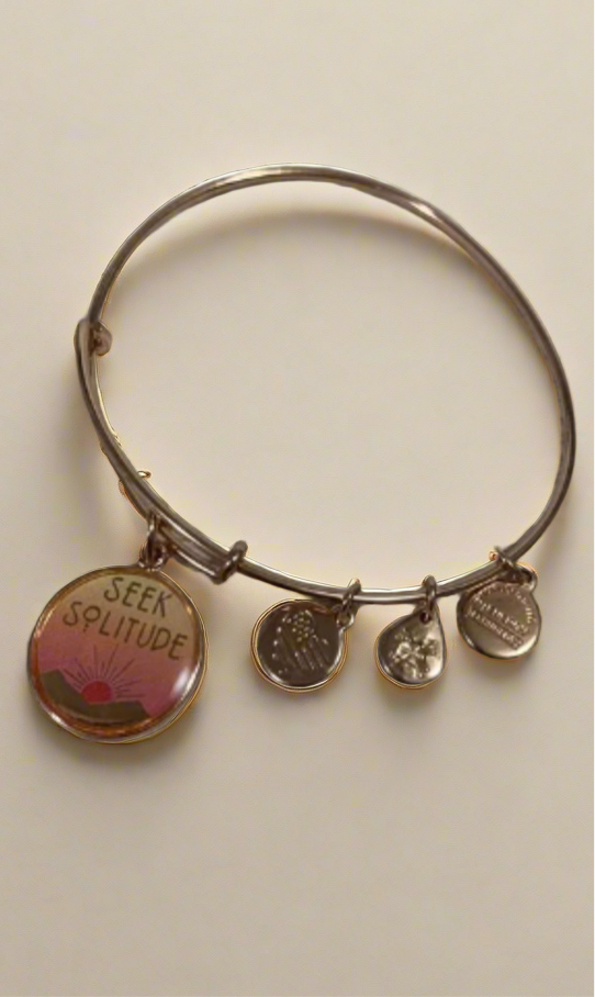 Alex and Ani - Seek Solitude Charm Bangle Bracelet