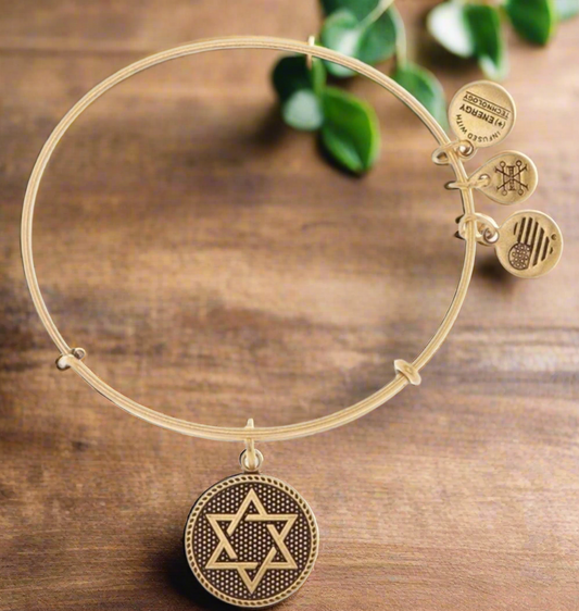 Alex and Ani - The Star of David Charm Bangle Bracelet