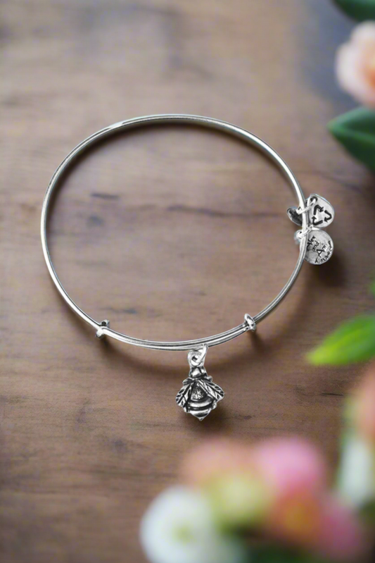 Alex and Ani - The Bumble Bee Charm Bangle Bracelet