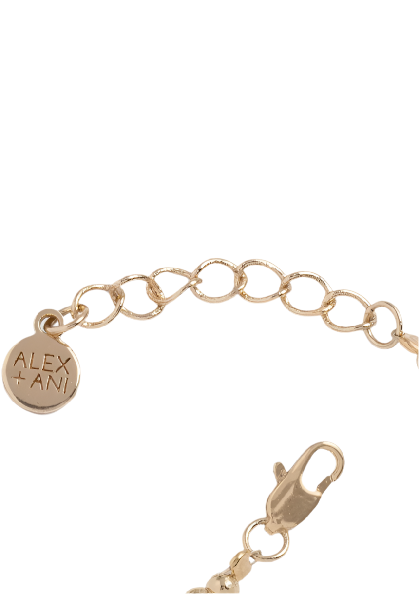 Alex and Ani – Biwa Stick Pearl with Rafaelian Gold Beads