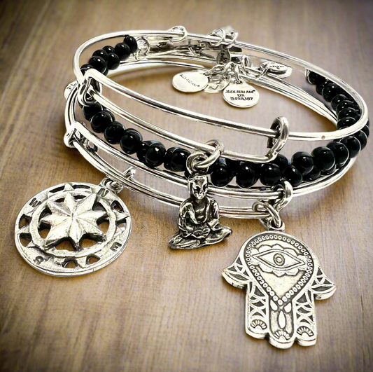 Alex and Ani - Special Sale 4 Bangle Bracelet, Sold as Set