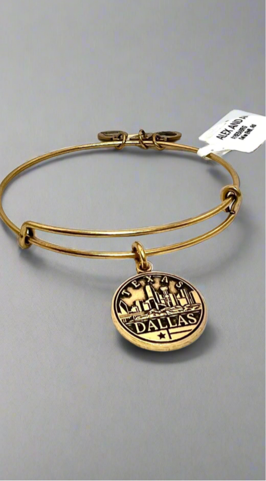 Alex and Ani - Dallas, Texas Charm Destination Bangle Bracelet