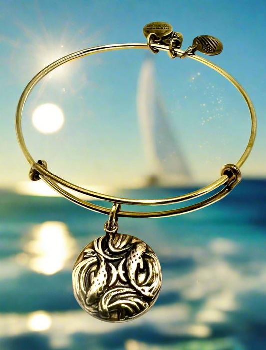 Alex and Ani - Pisces Zodiac Charm (February 19 - March 20) Bangle Bracelet