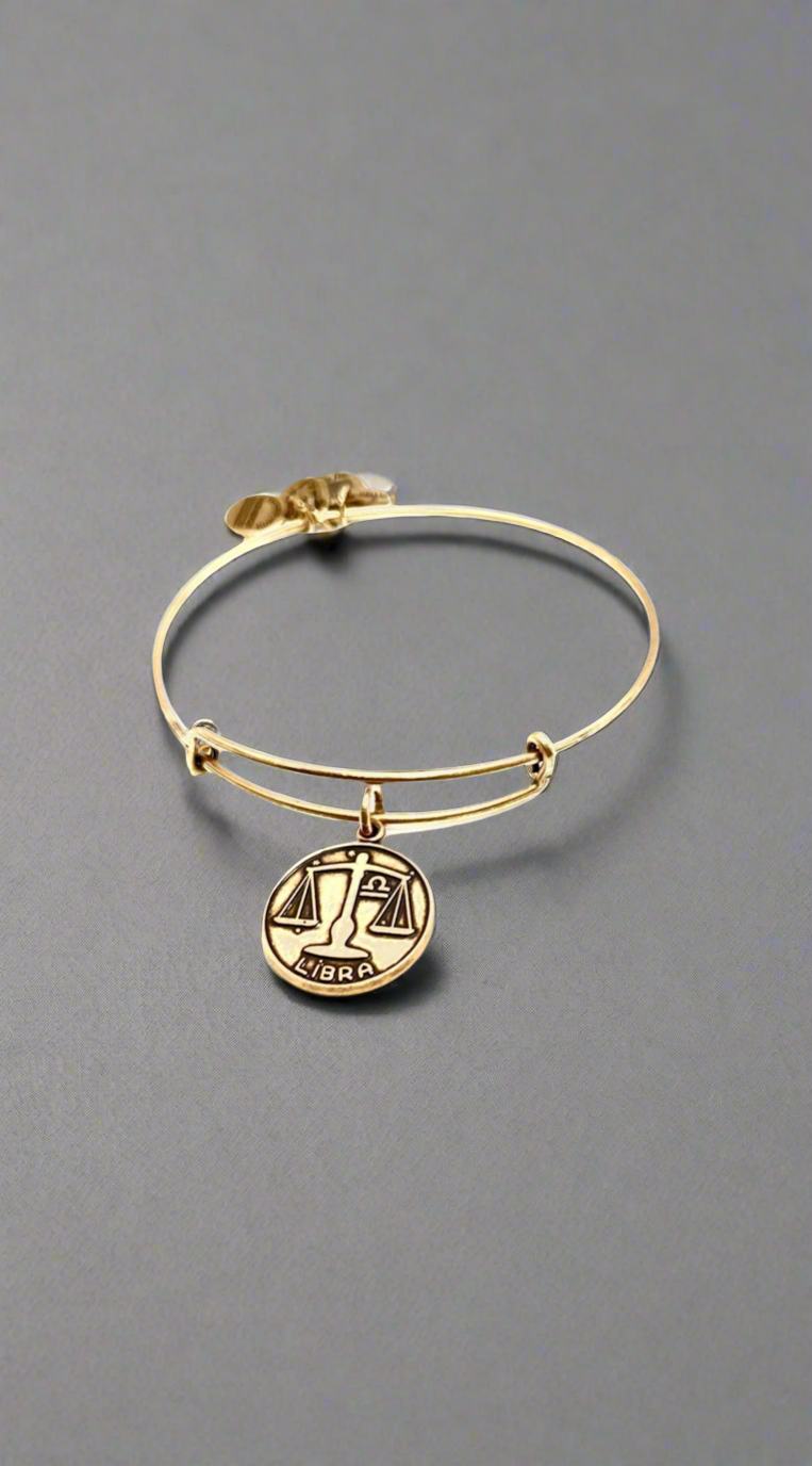 Alex and Ani - Libra Zodiac Charm, 9/23 - 10/22 Bracelet Bangle
