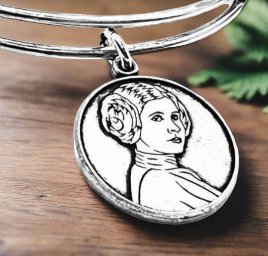 Alex and Ani - Disney Exclusive Star Wars - Princess Leia Charm Bangle Bracelet