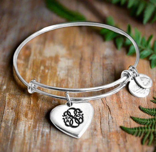 Alex and Ani - Path of Life® Heart Charm Bangle
