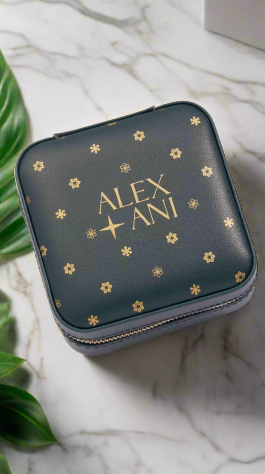 Alex and Ani - Snowflake Jewelry Case