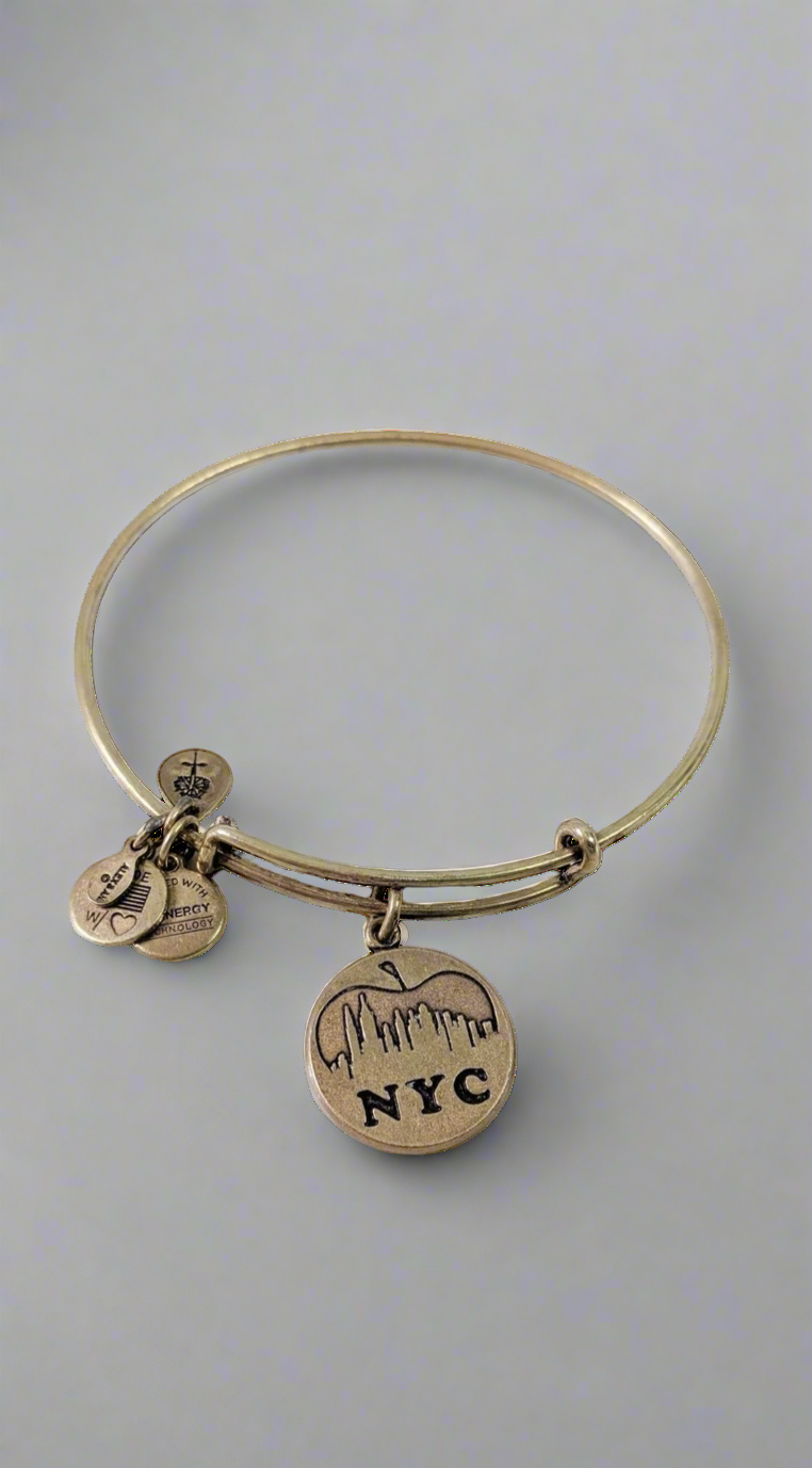 Alex and Ani - New York City Sky Line II Charm Bangle Bracelet