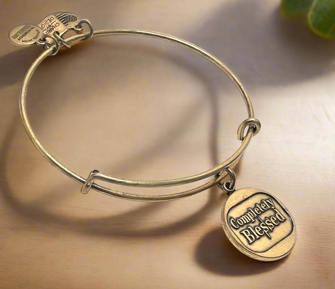 Alex and Ani - Completely Blessed Charm Bangle Bracelet