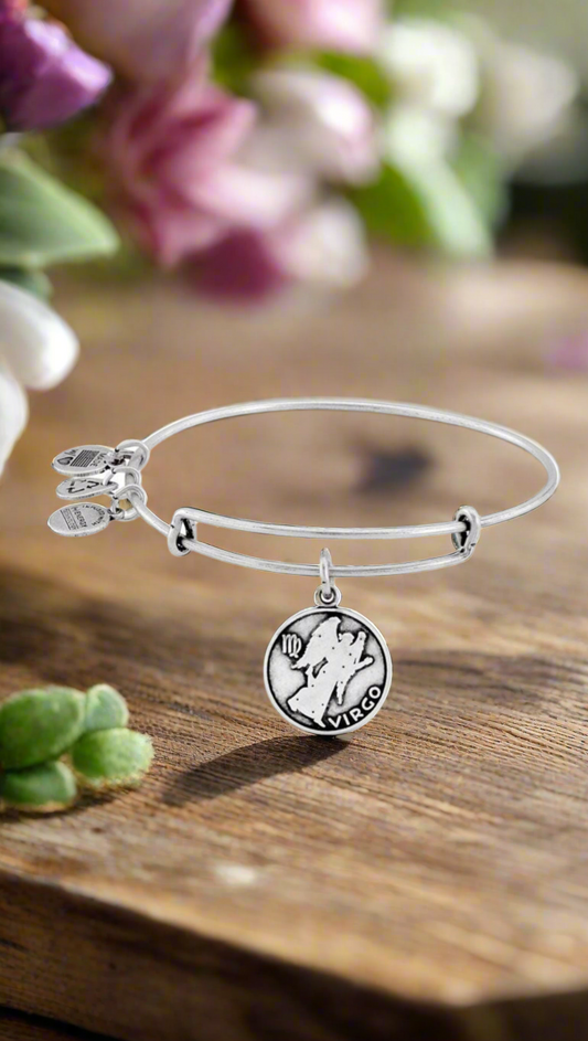 Alex and Ani - Virgo Zodiac Sign Charm II, August 23 - September 22
