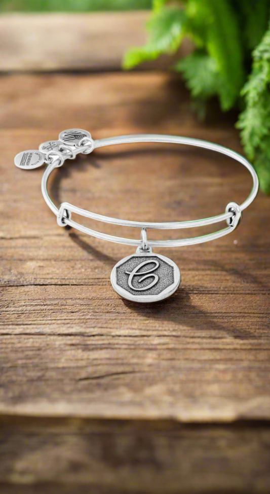 Alex and Ani - “C” Initial Bracelet Bangle