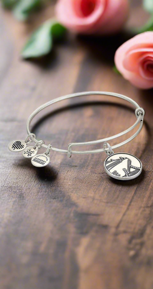Alex and Ani - Cruise Ship Charm Bangle Bracelet