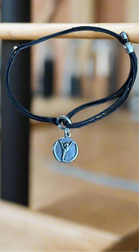 Alex and Ani - Gymnast Charm Pull Kindred Cord Bracelet