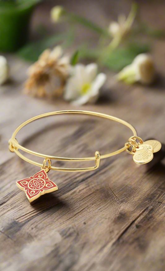 Alex and Ani - Root Chakra Charm Bangle Bracelet