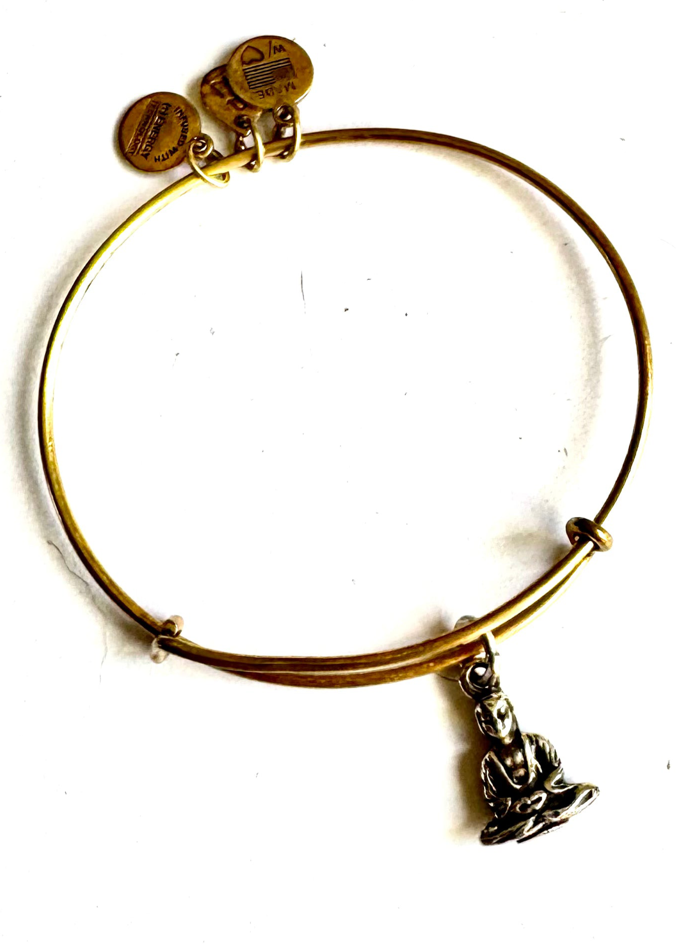 Alex and Ani - Buddha Charm Bangle Bracelet