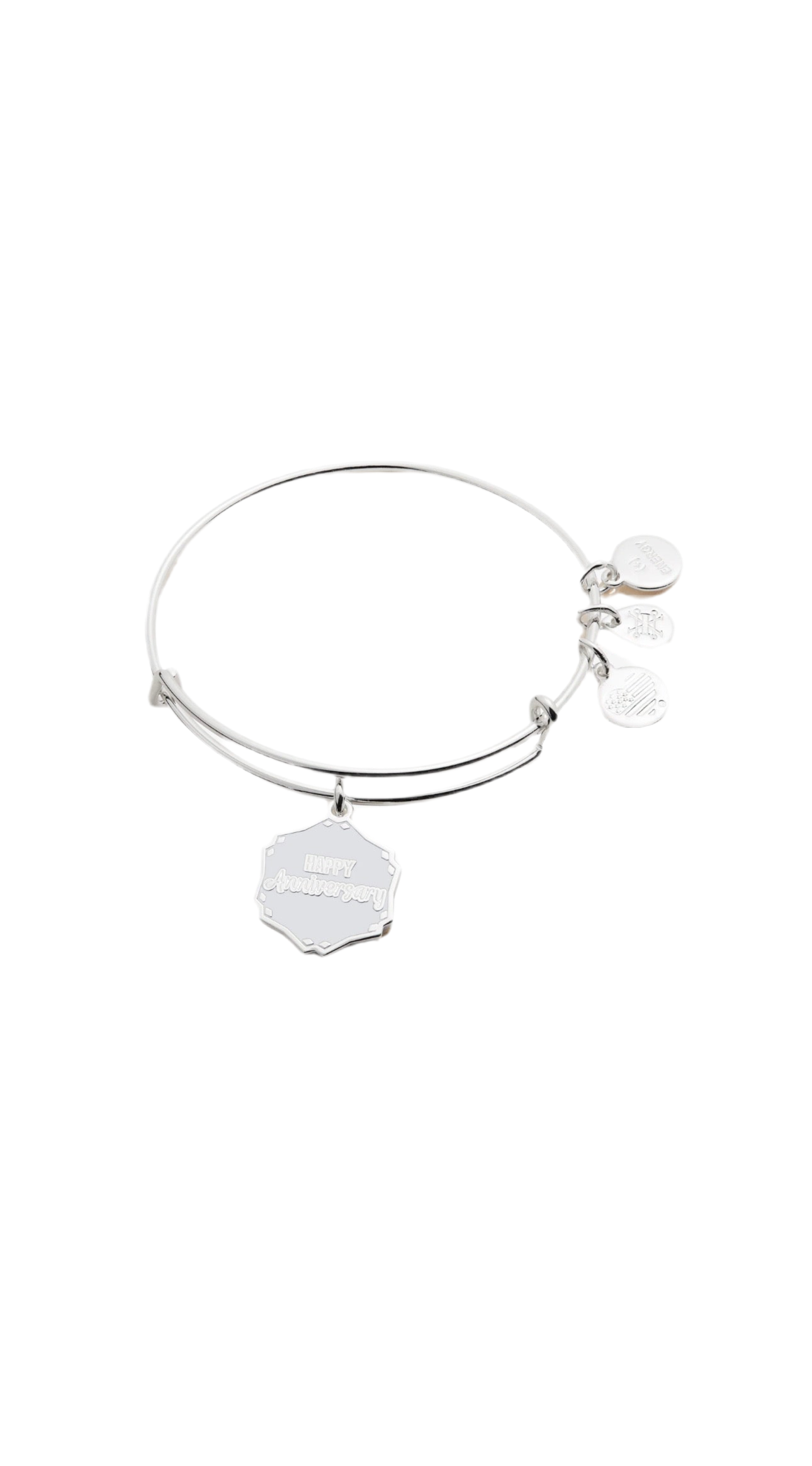Alex and Ani - Celebrate Happy Anniversary Charm Bangle Bracelet