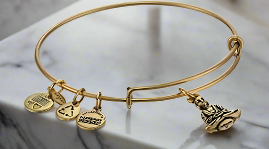 Alex and Ani - Buddha Charm Bangle Bracelet
