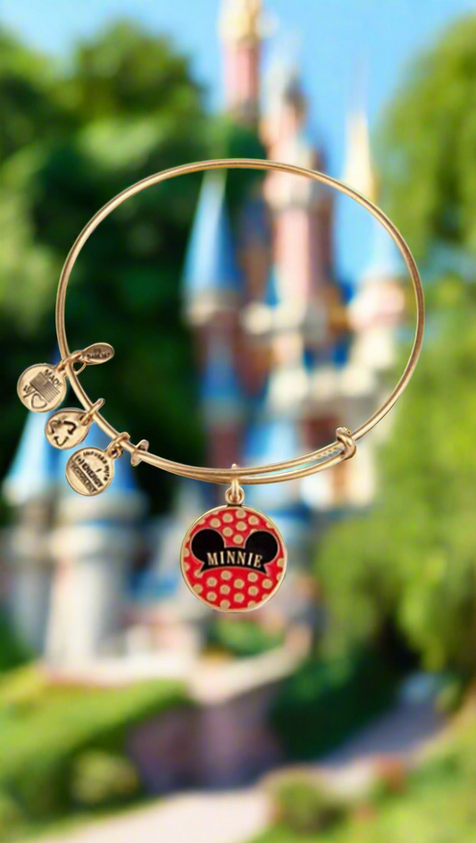 Alex and Ani - Disney Park Exclusive Charm Bracelet - Minnie Mouse Ear Hat