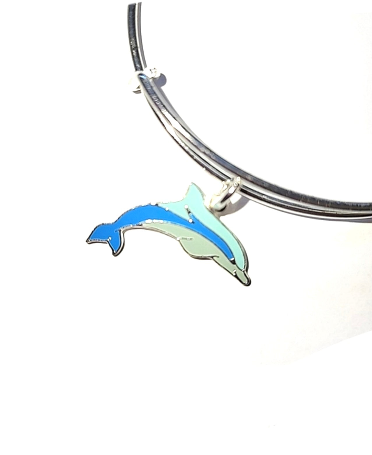 Alex and Ani - Dolphin Charm Bangle Bracelet