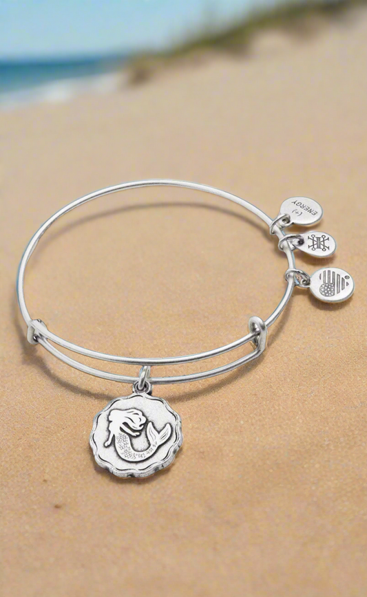 Alex and Ani - Mermaid - Mistress of the Sea Charm Bangle Bracelet