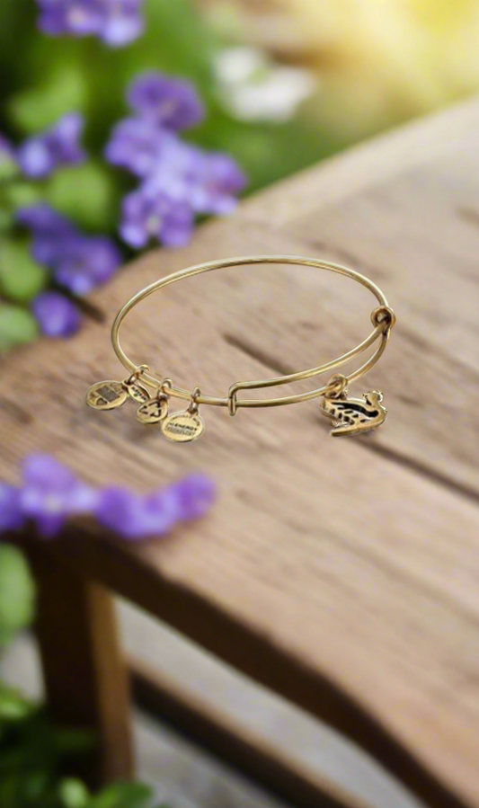 Alex and Ani - Sacred Dove Charm Bangle Bracelet