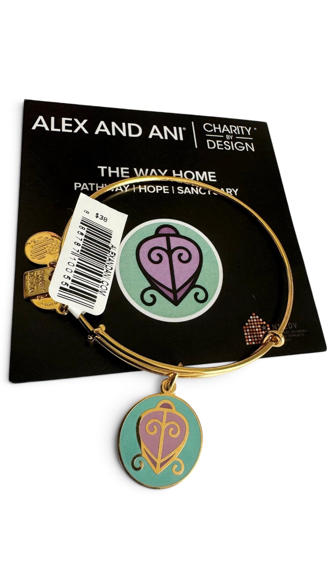 Alex and Ani - The Way Home Charm Bangle
