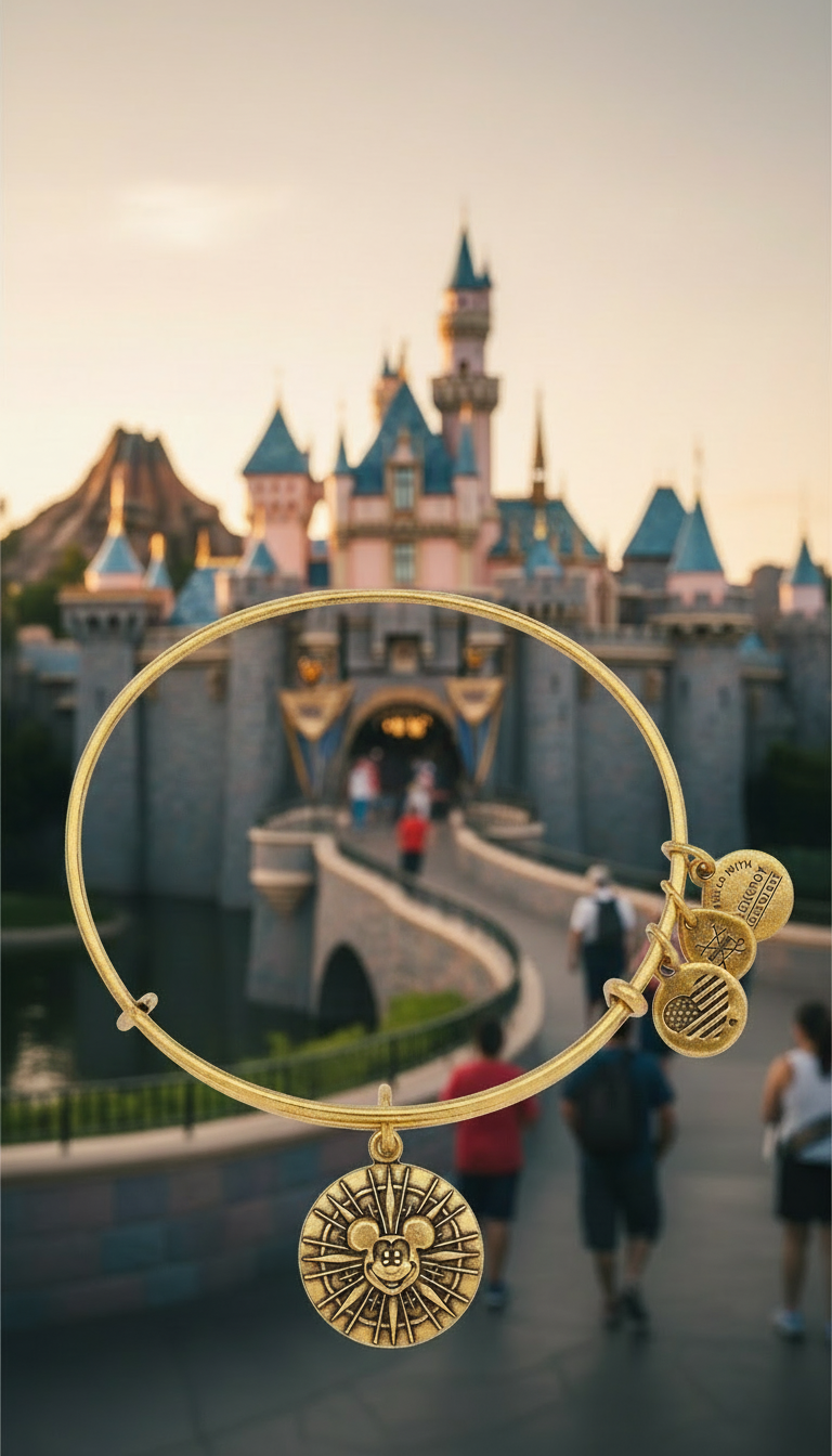 Alex and Ani - Disney Park Exclusive Charm Bracelet - Calif. Adventure’s Mickey's Fun Wheel
