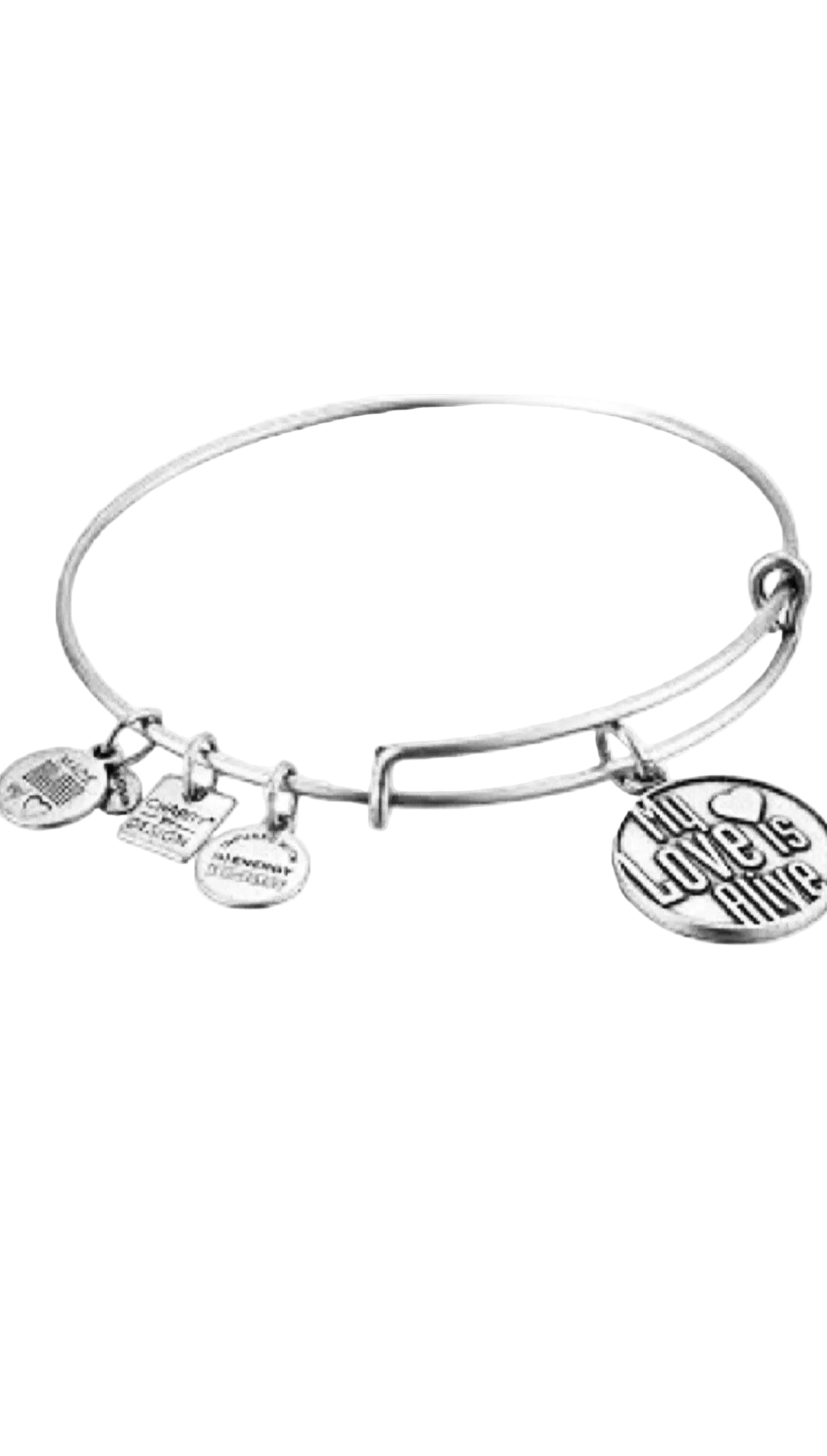Alex and Ani - My Love Is Alive Charm Bangle Bracelet, Charity By Design