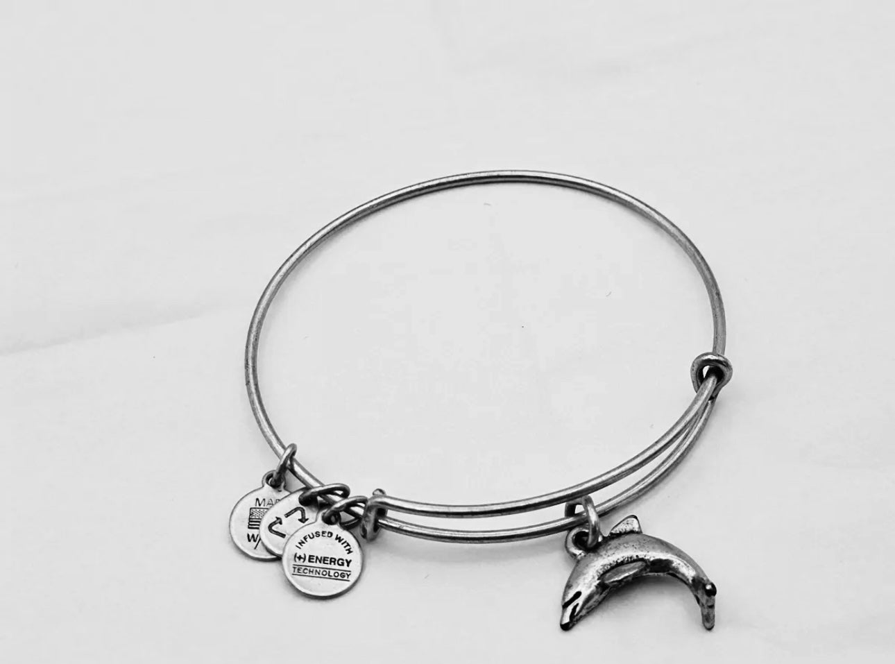 Alex and Ani - Dolphin Charm Bangle Bracelet