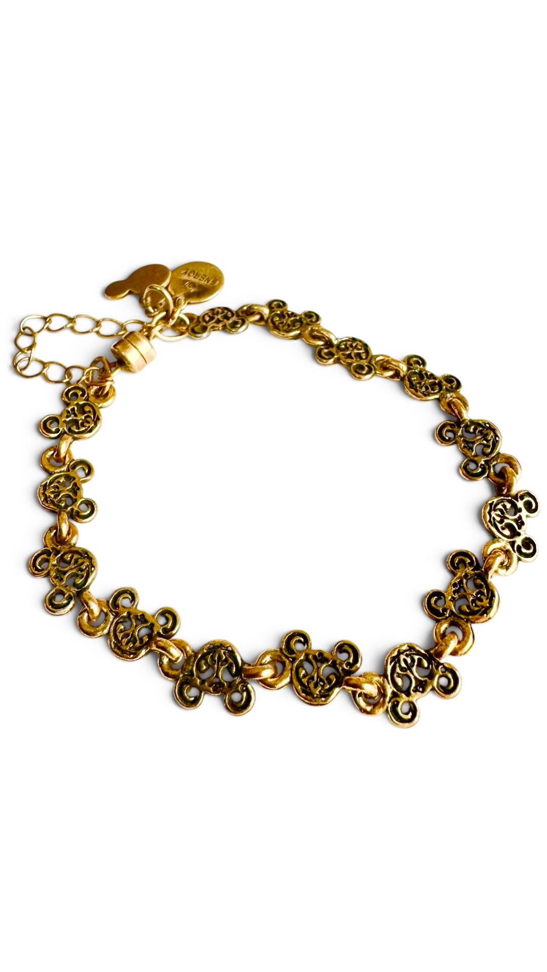 Alex and Ani - Park Exclusive - Mickey Swirl Link Bracelet