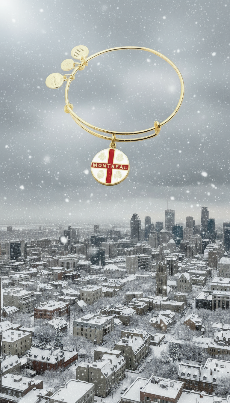 Alex and Ani - Montreal Charm Destination Bangle Bracelet