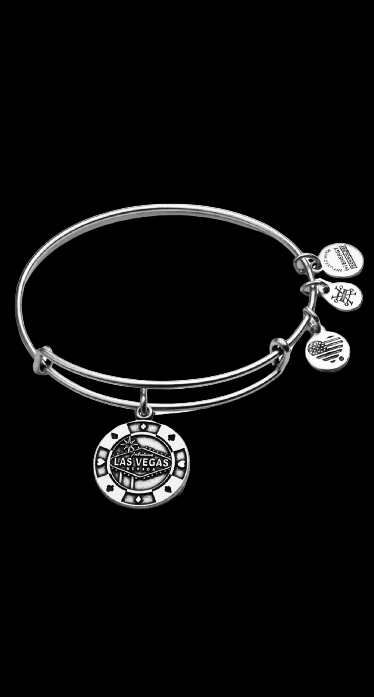 Alex and Ani - Las Vegas Sign Charm Destination Bangle Bracelet