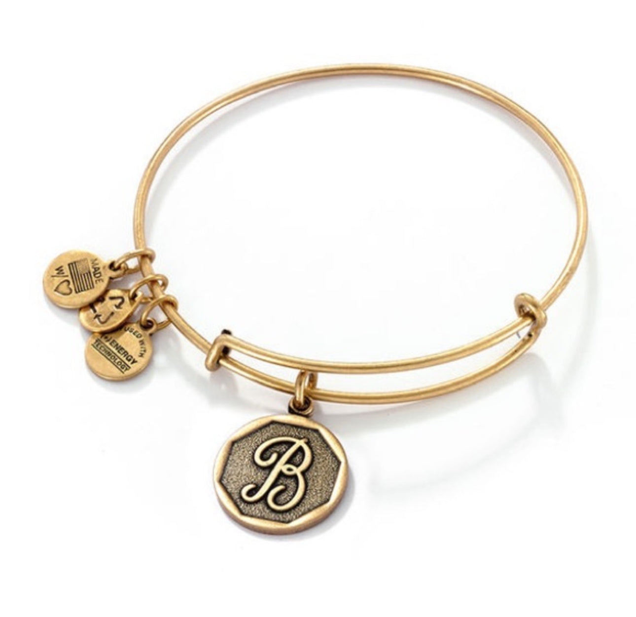 Alex and Ani - “B” Initial Bangle Bracelet